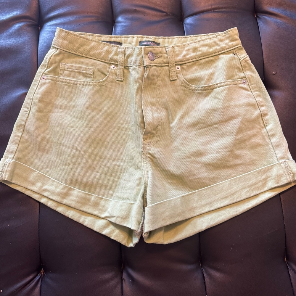 Wild Fable Green Bermuda Shorts